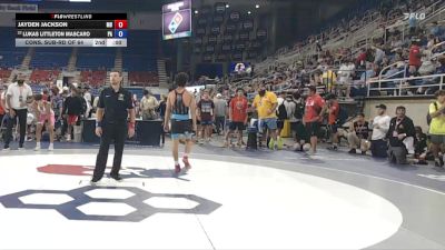 138 lbs Cons. Sub-rd Of 64 - Blake Bartos, OH vs Utah Heady, KY