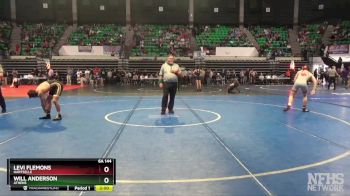 6A 144 lbs Champ. Round 1 - Will Anderson, Athens vs Levi Flemons, Hartselle