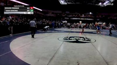 4A 172 lbs Quarterfinal - Tyler Reinhardt, Bloomfield vs Donald Wofford, Cobre