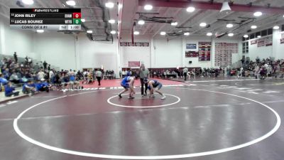 165 lbs Consi Of 8 #1 - John Riley, East Hampton* vs Lucas Bourez, Waterford