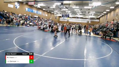 92 lbs Cons. Round 2 - Jackson Cernyar, Wasatch vs Macen Fearn, Morgan Wrestling Club