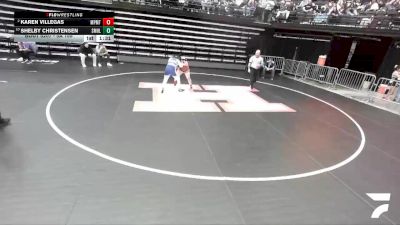 5A 155 lbs Cons. Round 1 - Shelby Christensen, Salem Hills vs Karen Villegas, Maple Mountain