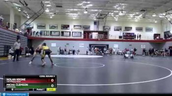 184 lbs Cons. Round 3 - Micha Clemson, Emmanuel vs Nolan Krone, Colorado Mesa