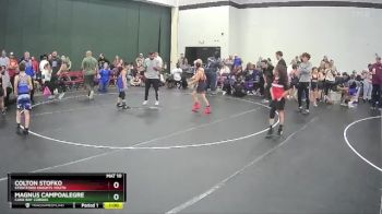 75 lbs Semifinal - Magnus Campoalegre, Cane Bay Cobras vs Colton Stofko, Stratford Knights Youth