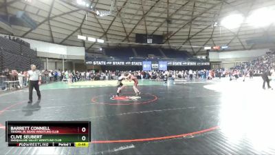 105 lbs 5th Place Match - Barrett Connell, Tahoma Jr. Bears Wrestling Club vs Clive Seubert, Snoqualmie Valley Wrestling Club