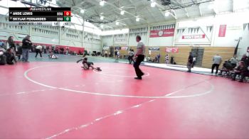 100 lbs Cons. Round 4 - Ande Lewis, Hoopa Valley vs Skylar Fernandes, Dougherty Valley