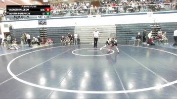 77 lbs 3rd Place Match - Austin Peterson, Declo Stingers vs Jaeger Salcedo, Sandpoint Legacy Wrestling Club