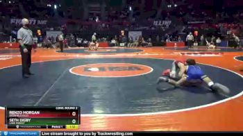 2 lbs Cons. Round 2 - Seth Digby, Lake Forest vs Renzo Morgan, Deerfield (H.S.)