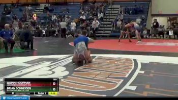 165 lbs Cons. Round 3 - Quinn Hoopman, Concordia University (WI) vs Brian Schneider, Elizabethtown College