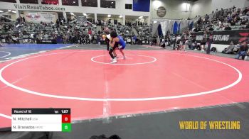 101 lbs Round Of 16 - Nate Mitchell, USA Gold vs Nathaniel Granados, Merced Bears WC