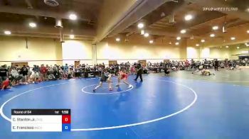 55 lbs Round Of 64 - Carlos Stanton Jr., Cyclones Wrestling & Fitness vs Elyle Francisco, Anchorage Youth Wrestling Academy