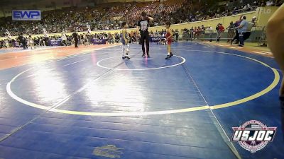 52 lbs Round Of 16 - Izrael Casaus, Juggernaut Wrestling Club vs Joshua Roche, Newcastle Youth Wrestling