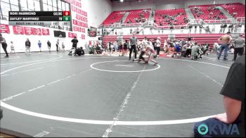 67 lbs Consolation - Rori Hammond, Carl Albert vs Zayley Martinez, Tuttle Wrestling