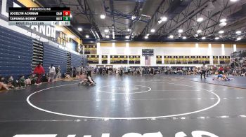 112 lbs Round Of 16 - Jocelyn Ackman, Chartiers Valley vs Tapanga Bornt, North Allegheny