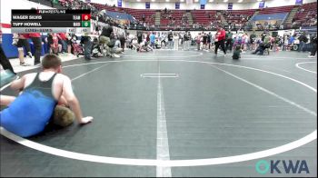 130 lbs Consolation - Wager Silvis, Team Guthrie Wrestling vs Tuff Howell, Madill Takedown