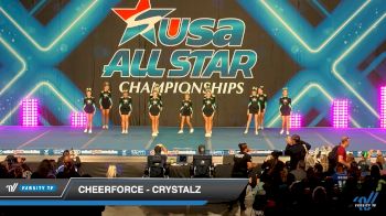 CheerForce - Crystalz [2019 Junior Novice 1 Day 1] 2019 USA All Star Championships