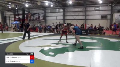 74 kg Consi Of 32 #2 - Marcus Espinoza-Owens, Jackrabbit Wrestling Club vs Harrison Trahan, Brown Regional Training Center