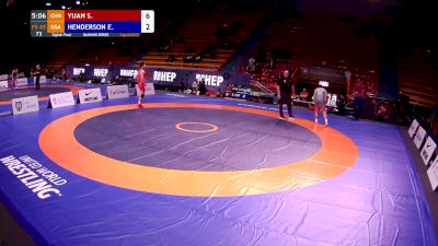 65kg - Evan Henderson, USA vs Shaohua Yuan, CHN