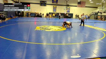 165 lbs Champ. Round 2 - Zach Thomas, Ottawa University vs Anthony Hudspeth, Unaffiliated
