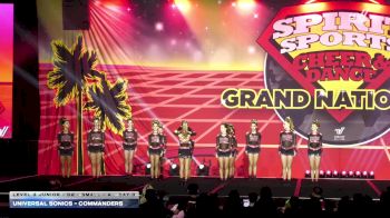 Universal Sonics - Commanders [2026 L3 Junior - D2 - Small - A Day 3] 2026 Spirit Sports Grand Nationals