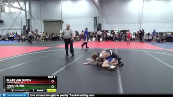 120 lbs Round 1 (6 Team) - Blaze Van Gundy, Terps Xtreme vs Hans Gilfoil, TNWC