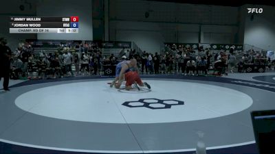 125 kg Champ. Rd Of 16 - Jimmy Mullen, SERTC/ Titan Mercury Wrestling Club vs Jordan Wood, Nyac