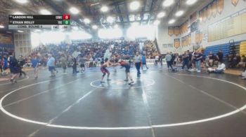 132 lbs Cons. Round 5 - Ethan Reilly, Lake Highland Prep vs Landon Hill, Caveman