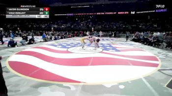 5th Place Match - Cole Dunlavy, Aberdeen Central vs Jacob Ellingson, Spearfish