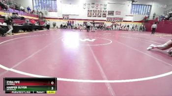 105 lbs Cons. Round 3 - Zyra Fife, CAMERON vs Harper Guyer, SMITHVILLE