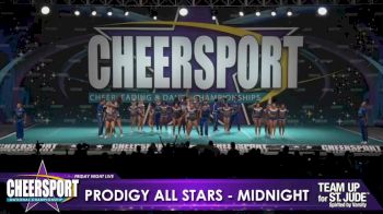 Prodigy All-Stars - Midnight [2020 L6 Senior Medium Coed Day 1] 2020 CHEERSPORT Nationals: Friday Night Live