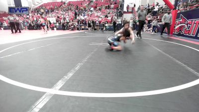 64-70 lbs Quarterfinal - Miles Scott, Ponca City Wildcat Wrestling vs Carson Reisman, Husky WC