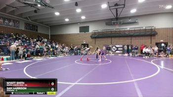 115 lbs Round 2 (6 Team) - Wyatt Smith, Burns Junior High vs Sam Harrison, Herders