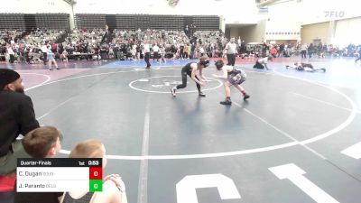 83-M lbs Quarterfinal - Colton Dugan, Souderton Youth Wrestling vs Jax Paranto, Delsea