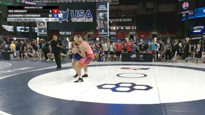 190 lbs Cons. Rd Of 64 - Tre Driggett, Florida vs Alejandro Contreras, Missouri