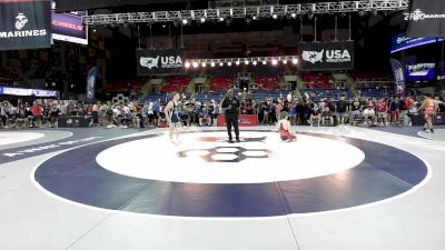 126 lbs Cons. Rd Of 128 - Hunter Graham, AL vs Cohen Bell, ND
