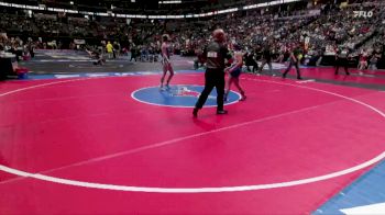 G110-4A Cons. Semi - Izabella Martinez, Las Animas Girls vs Jamie Sharp, Wray Girls