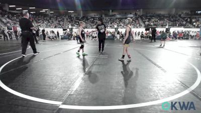 67 lbs Consi Of 8 #2 - Canyon Jones, Tecumseh Youth Wrestling vs Patrick Real, Sallisaw Takedown Club