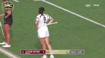 Replay: Lenoir-Rhyne vs Wingate | Apr 30 @ 5 PM