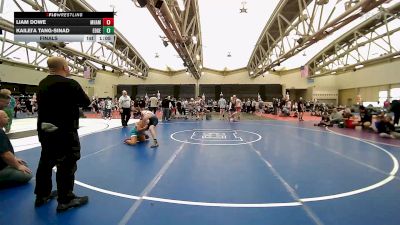 131 lbs Final - Liam Dowe, Maine Hammahs MS vs Kailei'a Tang-Sinad, Edge Wrestling