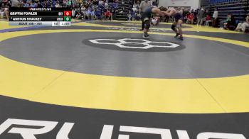 165 lbs Champ. Round 2 - Griffin Fowler, Bryan High School vs Ashton Stuckey, Archbold