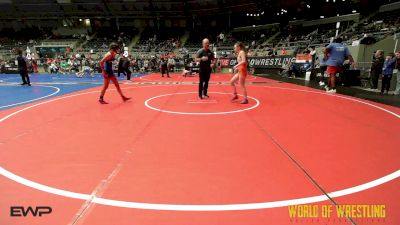 98 lbs Final - Abigail Peterson, Big Game Wrestling Club vs Krislynn Martinez (Ratliff), Maize Wrestling Club