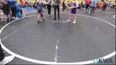 100 lbs Consi Of 8 #2 - Jett McConnell, Chickasha Youth Wrestling vs Zydyn Clymer, Team Guthrie Wrestling