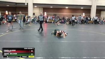 65 lbs Cons. Round 2 - Diesel Belcher, Ares vs Owen Aloisio, Contenders