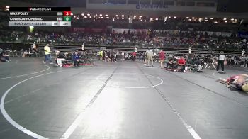 128 lbs Round Of 32 - Max Foley, Rhino Wrestling vs Coleson Popeskic, Washington Twp