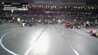 128 lbs Round Of 32 - Max Foley, Rhino Wrestling vs Coleson Popeskic, Washington Twp