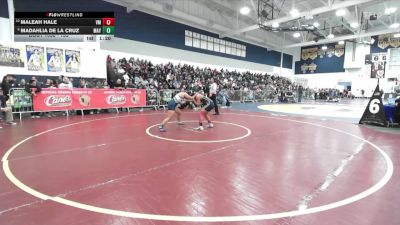 135 lbs Champ. Round 1 - Madahlia De La Cruz, Mayfair vs Maleah Hale, Vista Murrieta