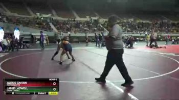 132 lbs Cons. Round 1 - JAMIE LASWELL, Cesar Chavez vs Alexis Gaitan, Poston Butte