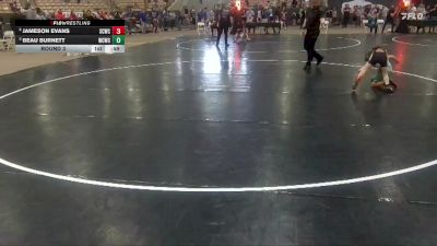 75 lbs Round 3 - Beau Burnett, Williamson Co Wrestling Club vs Jameson Evans, Sumner County Wrestling Club