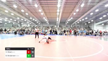 132 lbs Rr Rnd 1 - Hunter Sloan, Buffalo Valley Black HS vs Blake Brodersen, Iron Horse Blue