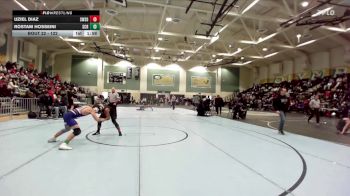 122 lbs Champ. Round 1 - Rostam Hosseini, Scripps Ranch vs Uziel Diaz, Southwest (SD)